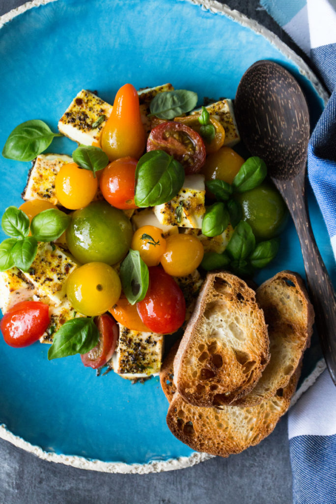 the food gays broiled feta