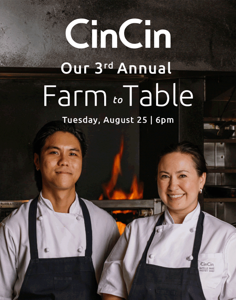 Chef Eddie Muñoz and Pastry Chef Gizelle Paré at CinCin in Vancouver